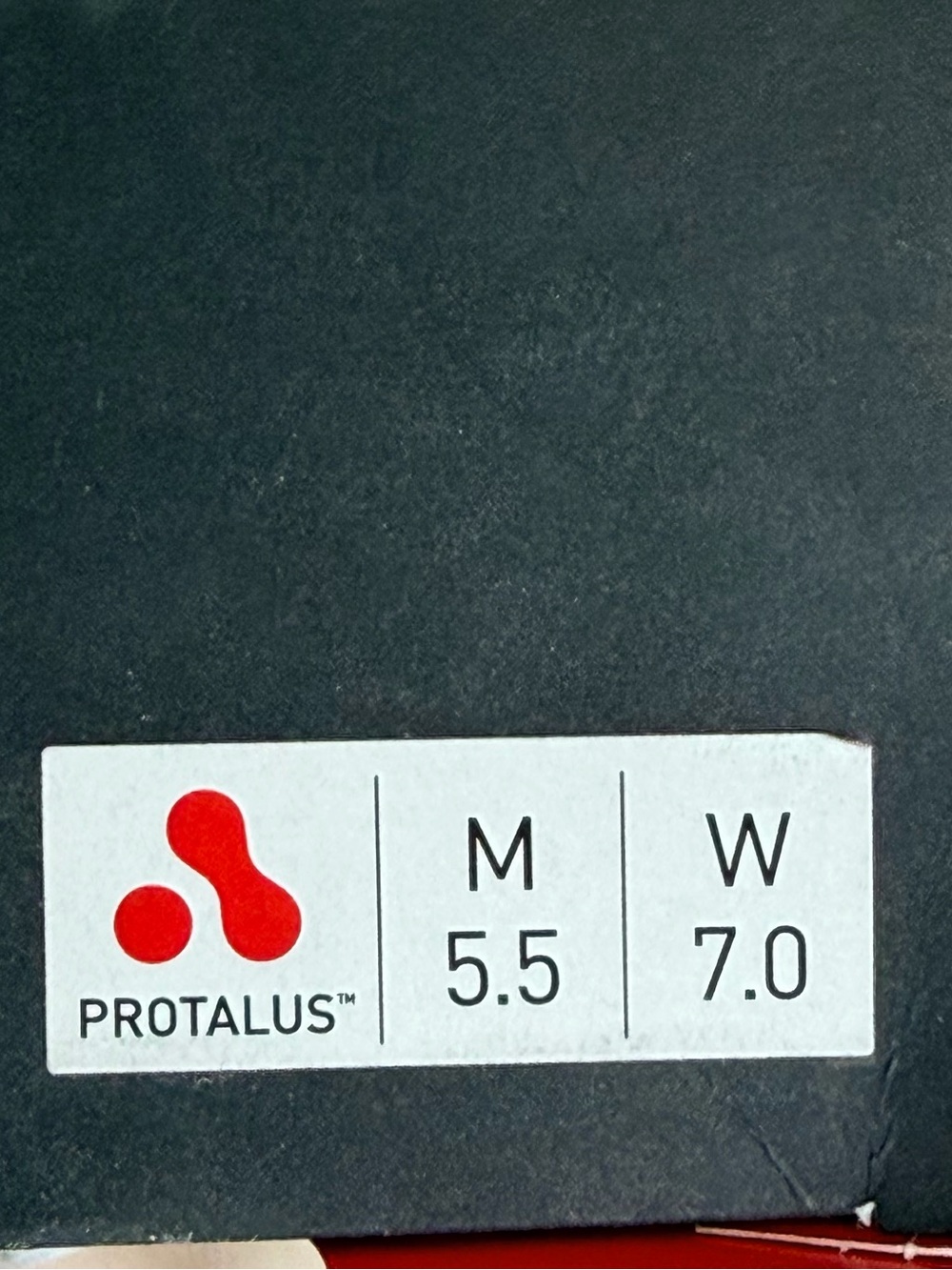 Protalus Footwear Box Label - Best Insert for hurting feet
